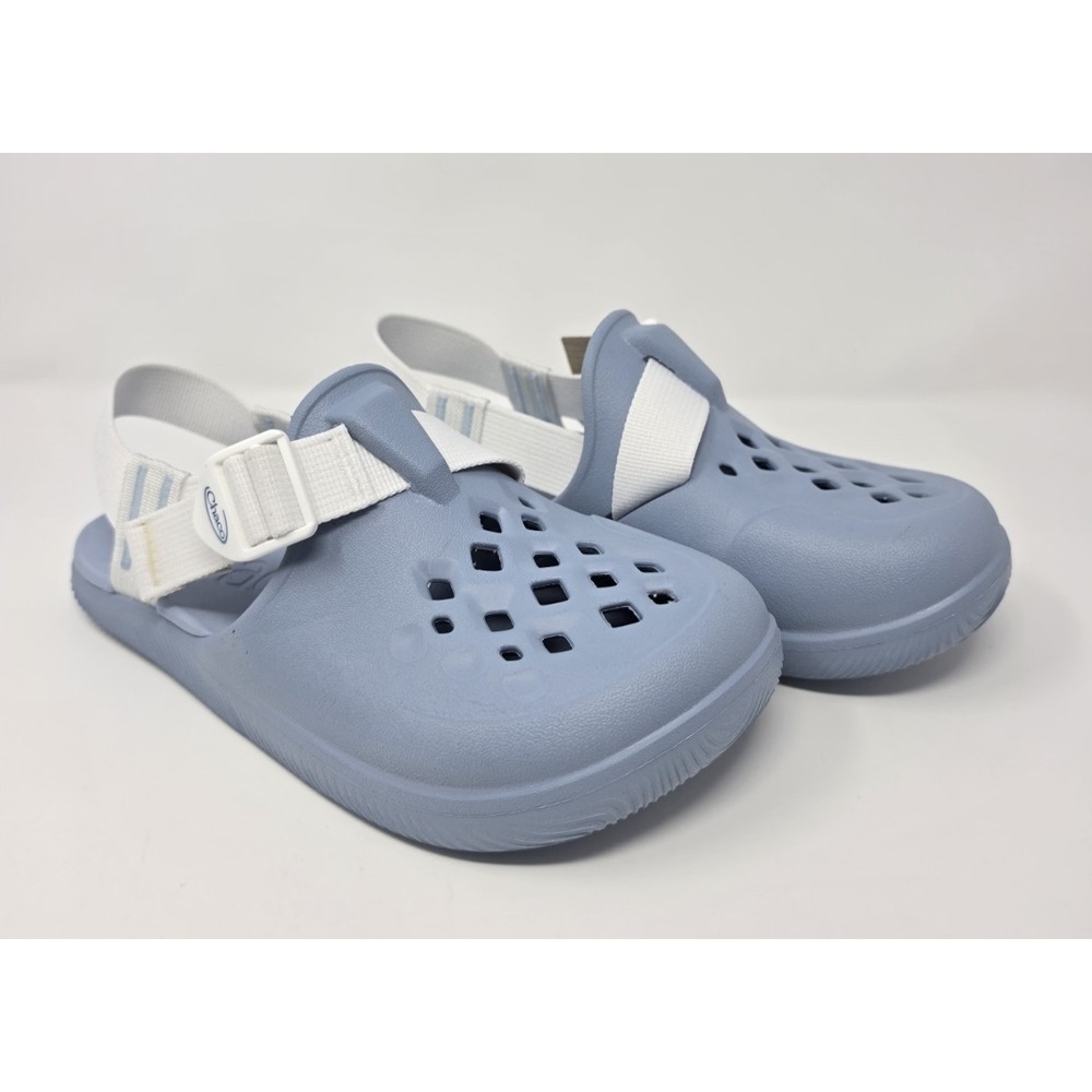 New Women's Chaco Chillos Clog JCH109166 Blue Fog Size 7‎
